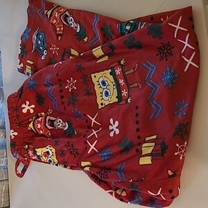 Red SpongeBob Pajama Pants